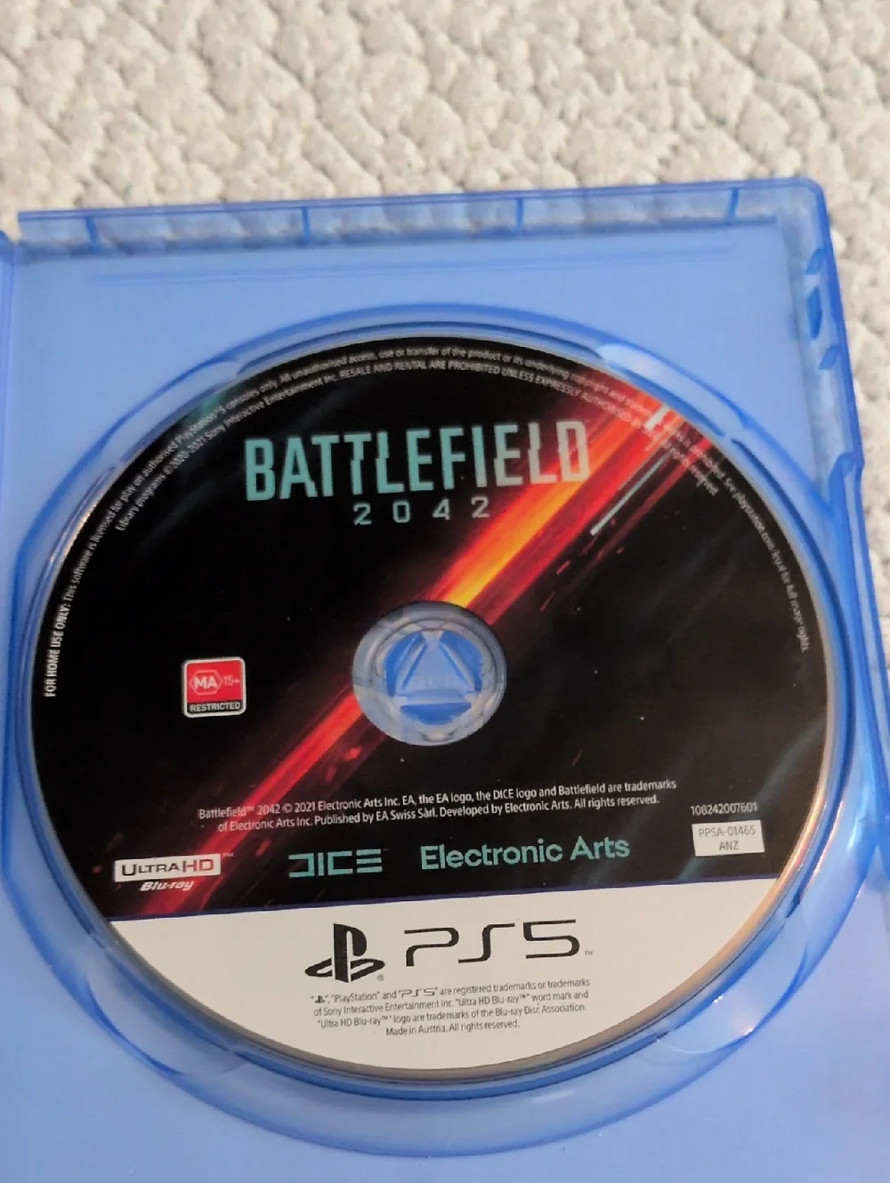 Play Station 5 Battlefield 2042 Game